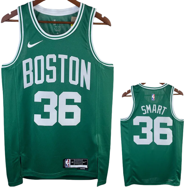 22-23 CELTICS SMART #36 Green Top Quality Hot Pressing NBA Jersey