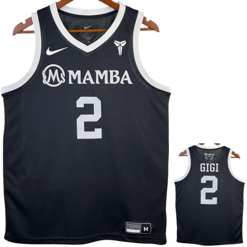 2023 LAKERS GIGI #2 Black MAMBA Top Quality Hot Pressing NBA Jersey