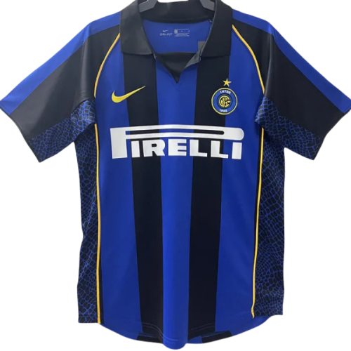 2001-2002 INT Home Retro Soccer Jersey