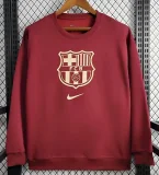 24-25Mens  Barcelona  Red  Long Sleeve  soccer jersey