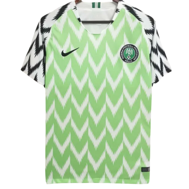 2018 Nigeria Home Retro Soccer Jersey