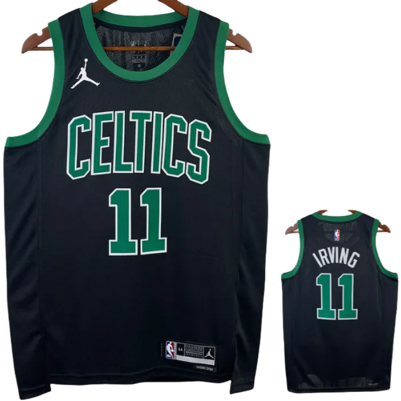 22-23 CELTICS IRVING #11 Black Top Quality Hot Pressing NBA Jersey (Trapeze Edition)
