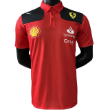 2023 F1 Ferrari Polo Red Racing Suit
