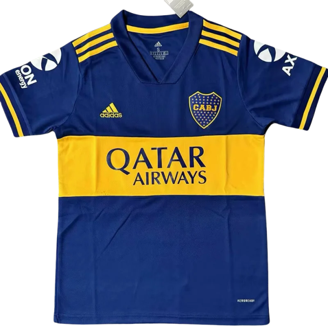 2020-2021 Boca Juniors Home Retro Soccer Jersey
