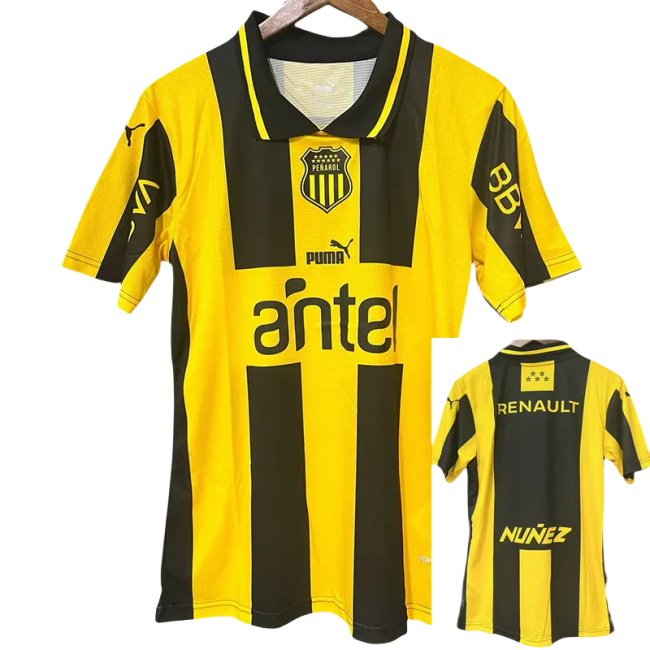 2023 Atletico Penarol Yellow 131th Anniversary Edition Fans Soccer Jersey