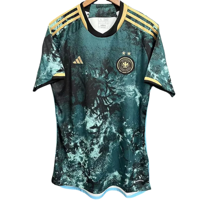 2023 Germany Black Green Fans Soccer Jersey
