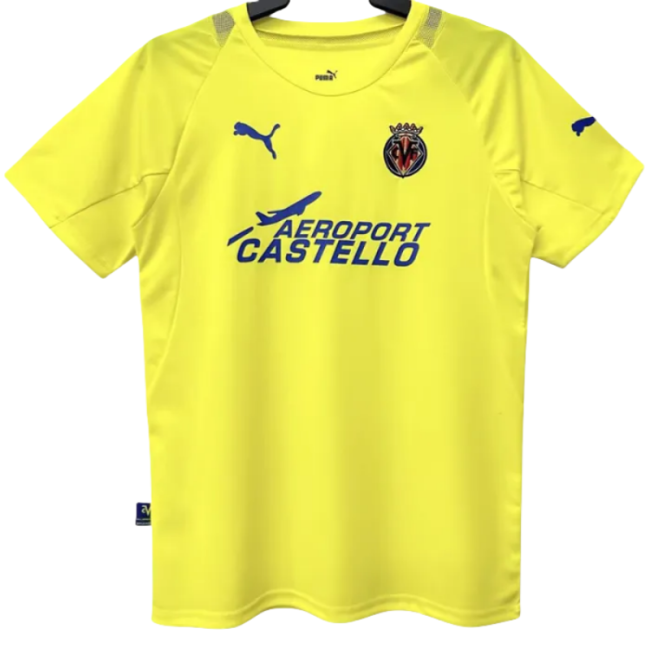 2005-2006 Villarreal Home Retro Soccer Jersey