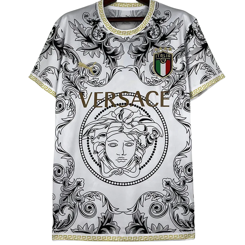 2023 Italy Special Edition White Training Shirts #PM