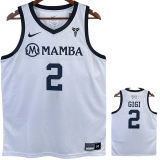 2023 LAKERS GIGI #2 White MAMBA Top Quality Hot Pressing NBA Jersey