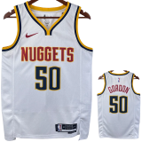 22-23 Nuggets GORDON #50 White Top Quality Hot Pressing NBA Jersey