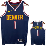 22-23 Nuggets PORTER JR. #1 Royal Blue Top Quality Hot Pressing NBA Jersey