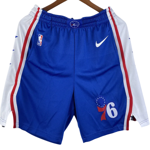 22-23 76ERS Blue Edition Top Quality NBA Pants