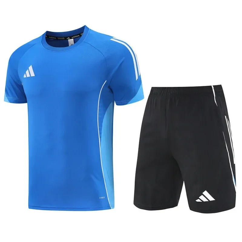 2025 AD09 Fancy blue Training Short Suit