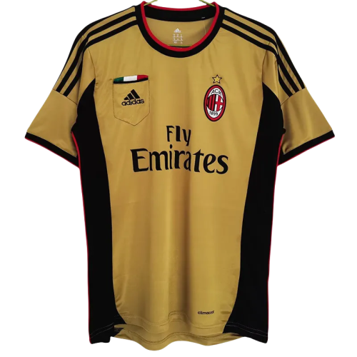 2013-2014 ACM Gold GoalKeeper Retro Soccer Jersey