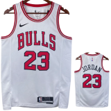 22-23 BULLS JORDAN #23 White Top Quality Hot Pressing NBA Jersey