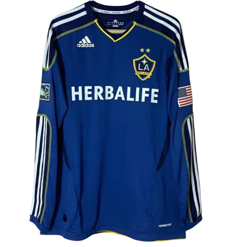 2011-2012 LA Galaxy Away Long Sleeve Retro Soccer Jersey(长袖)