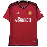 23-24 Man Utd Home Fans Soccer Jersey