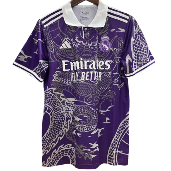2023 Real Madrid Purple white Special Edition Fans Training Shirts