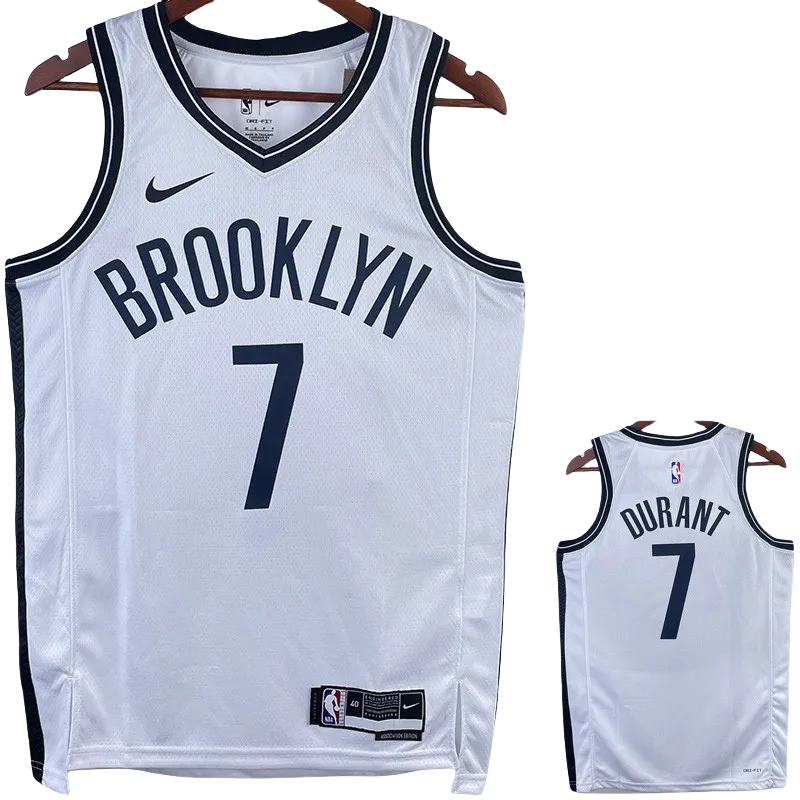 22-23 Nets DURANT #7 White Top Quality Hot Pressing NBA Jersey