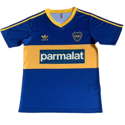 1992 Boca Juniors Home Retro Soccer Jersey
