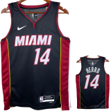 22-23 HEAT HERRO #14 Black Top Quality Hot Pressing NBA Jersey