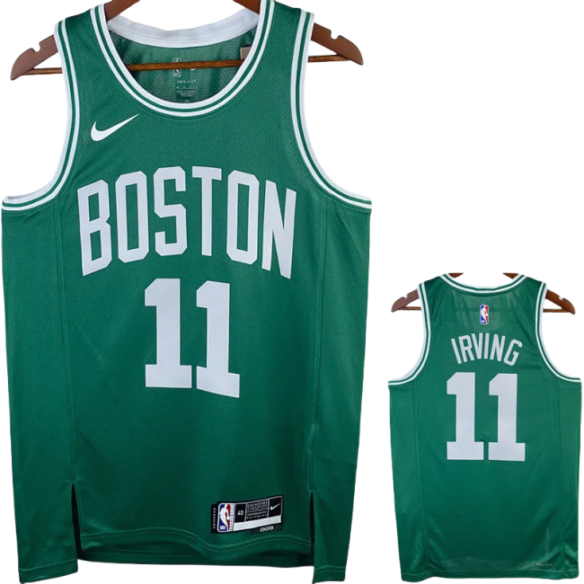 22-23 CELTICS IRVING #11 Green Top Quality Hot Pressing NBA Jersey
