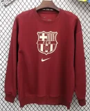 24-25Mens  Barcelona  Red  Long Sleeve  soccer jersey