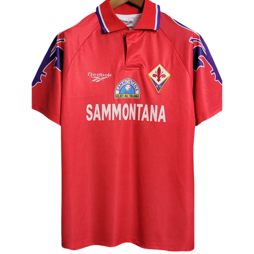 1995-1996 Fiorentina Third Retro Soccer Jersey