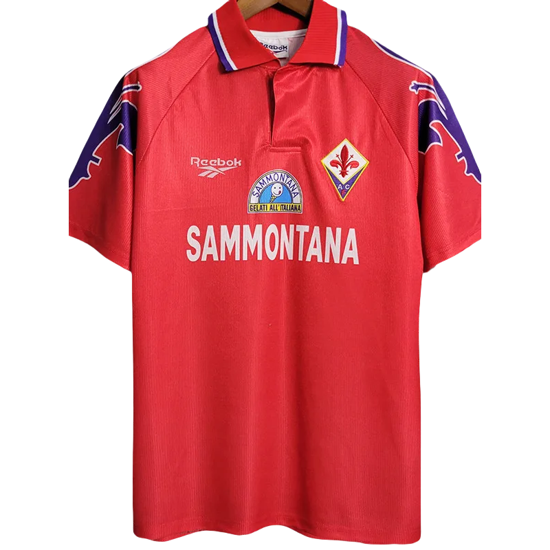 1995-1996 Fiorentina Third Retro Soccer Jersey