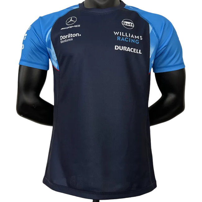 2023 F1 Formula One Mercedes Blue Racing Suit