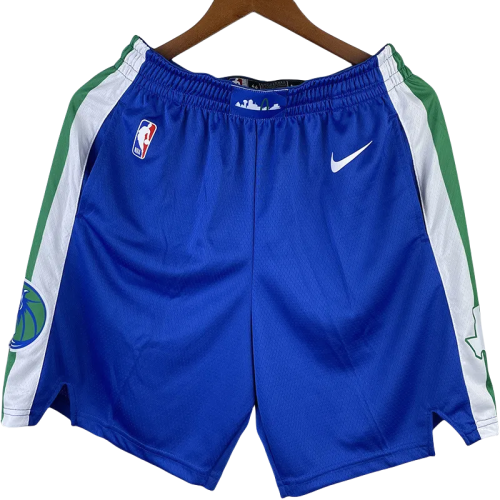 22-23 Dallas Mavericks Blue City Edition Top Quality NBA Pants