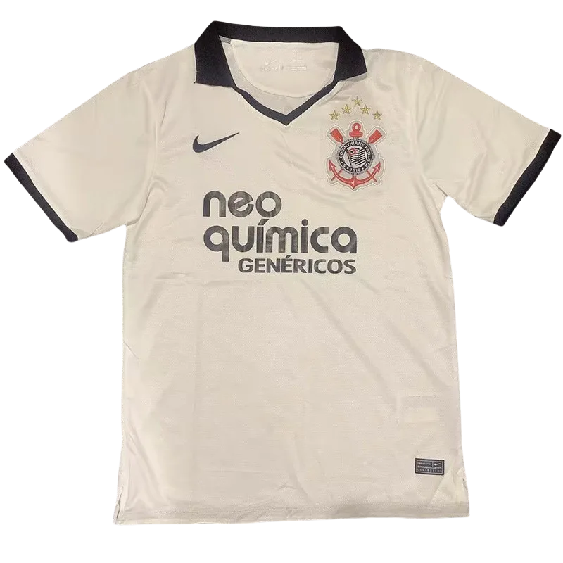 2011 Corinthians Home Retro Soccer Jersey