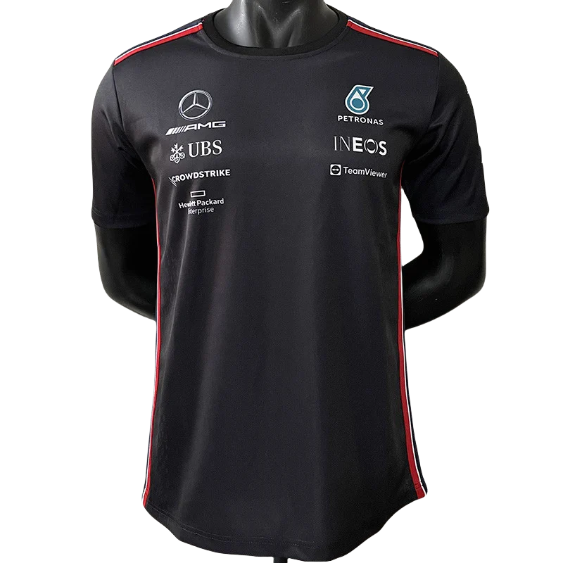 2023 F1 Formula One Mercedes Black Racing Suit