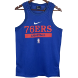 22-23 76ERS Blue NBA Training Vest