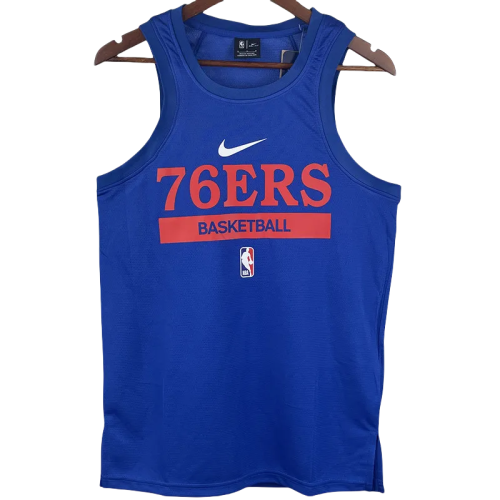 22-23 76ERS Blue NBA Training Vest