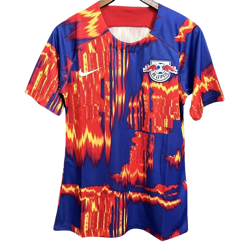 23-24 RB Leipzig Blue Yellow Red Training Shirts