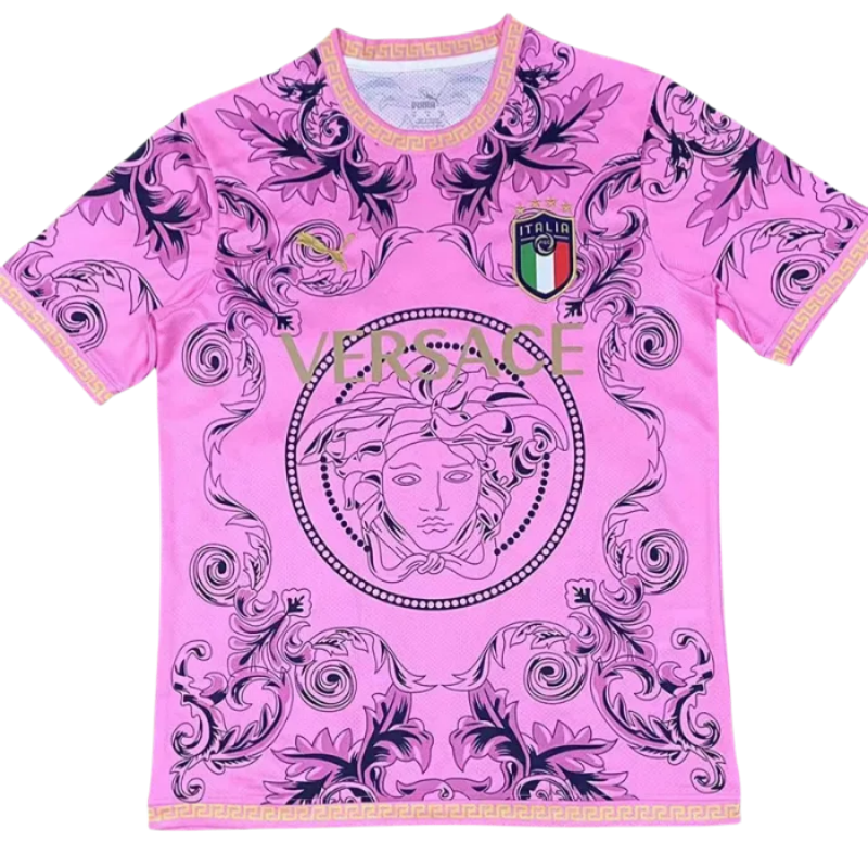 2023 Italy Special Edition Pink Training Shirts #PM