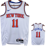 22-23 KNICKS BRUNSON #11 White Top Quality Hot Pressing NBA Jersey
