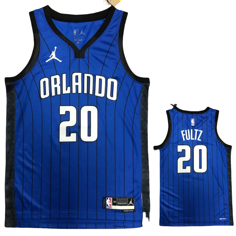 22-23 Magic FULTZ #20 Royal blue Top Quality Hot Pressing NBA Jersey (Trapeze Edition)