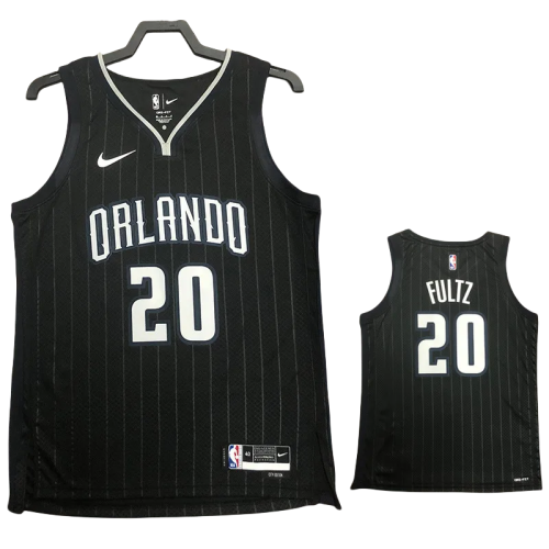 22-23 Magic FULTZ #20 Black Top Quality Hot Pressing NBA Jersey