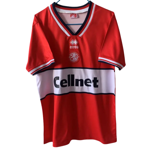 1998 Middlesbroughl Home Retro Soccer Jersey