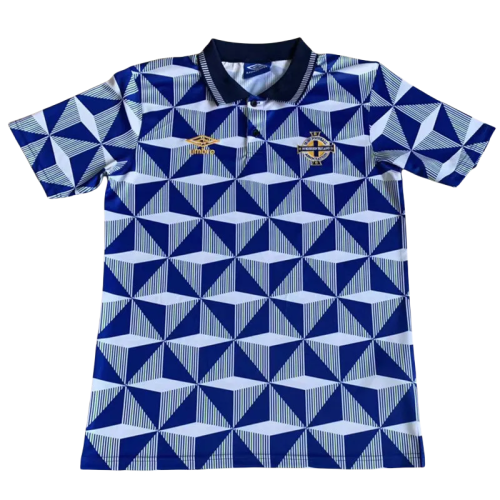1980 Northern Ireland Away Retro Soccer Jersey