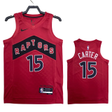 22-23 Raptors CARTER #15 Red Top Quality Hot Pressing NBA Jersey