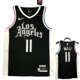 CLIPPERS WALL #11 Black Top Quality Hot Pressing NBA Jersey