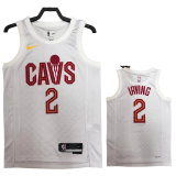 22-23 Cleveland Cavaliers IRVING #2 White Top Quality Hot Pressing NBA Jersey