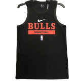 22-23 Bulls Black NBA Training Vest