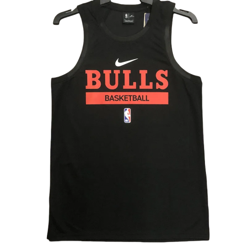 22-23 Bulls Black NBA Training Vest
