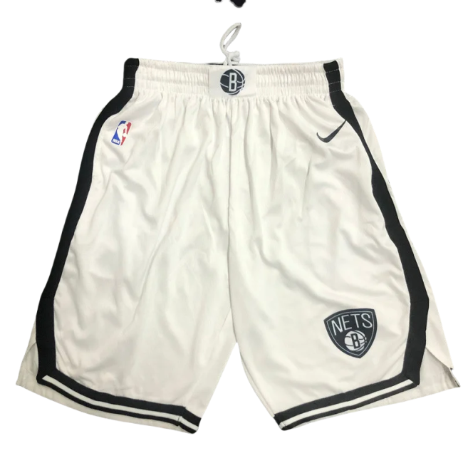 NETS White Edition Top Quality NBA Pants