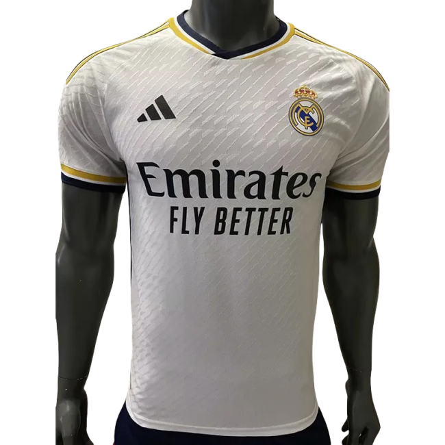 23-24 Real Madrid   Home Player Version Soccer Jersey