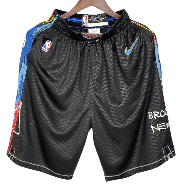 20-21 NETS Black City Edition Top Quality NBA Pants